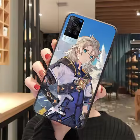 Genshin Impact Game Yan Fei Phone Case for VIVO V21E V21 V23 V23E V2109 Y53S Y33S Y55 Y76 Y31 Y21 Y7