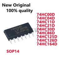 10/PCS New Original 74HC00D 74HC04D 74HC11D 74HC21D 74HC30D 74HC86D 74HC125D 74HC126D 74HC164D SOP14
