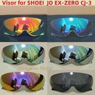 Helmet Lens for SHOEI JO J.O EX-ZERO EX ZERO CJ-3 CJ3 Motorcycle Helmet Visor Glasses Shield Accesso