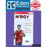N'RGY softgels multivitamin & multimineral with Ginseng, Amino Acids & Soya Lecithin NRGY ( 30's )
