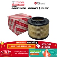 【12H SHIP】Toyota Genuine Air Filter Toyota Fortuner / Innova / Hi-Lux 2005 - 2015 17801-0C010