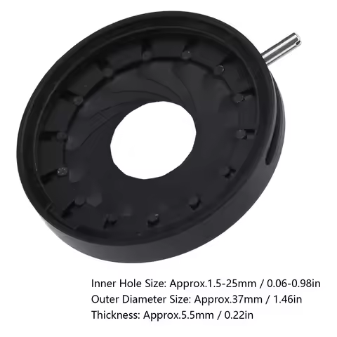 Adjustable Aperture Diaphragm 1.5-25mm Adjustable Lens Optical Diaphragm for Camera Camera Diaphragm