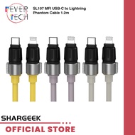 Shargeek SL107 MFI USB-C to Lightning Phantom Cable 1.2m iPhone 14 Fast Charging Supported