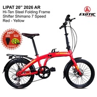 Exotic 20inch 2026 Folding Bike AR By Pacific