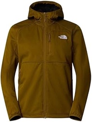 NF0A3YFP2OF1 Men's Quest Hooded Softshell Jacket Moss Green Dark Heather Size M