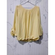 Yellow Balloon Blouse