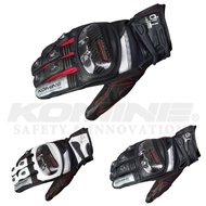 GK193 LEATHER MOTORCLE RIDING GLOVE TOUCH SCREEN CARBON FIBRE HIGH PERFORMANCE PROTECTIVE RIDING GLO
