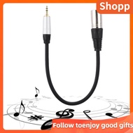 Shopp Gold-plated 11.81Inch 3.5mm Male to XLR Cable  Adapter for Electric Guitar Mixer