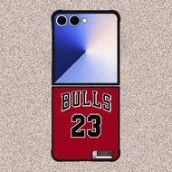 Case Samsung Z FLIP series 7 6 5 4 3 Tpu Rubber Softcase Chicago Bulls Jordan