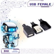 USB Socket Female - USB Connector - Digibot