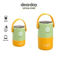 Dearday 580/820ml Portable Thermal Lunch Box Insulated Soup Cup with Spoon Thermo Bento Box Double L