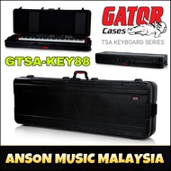 Gator GTSA-KEY88 TSA Keyboard Series Molded 88-Note Keyboard Case w/Wheels (GTSAKEY88)