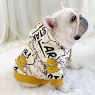 French Bulldog clothes, hoodie, Garfield cat hooded cardigan, clothes for fat dogs, Pug, Bulldog, do