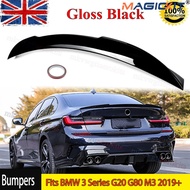 AC Style Fits BMW 3 Series G20 G80 M3 2019+ Rear Trunk Boot Lip Spoiler Painted