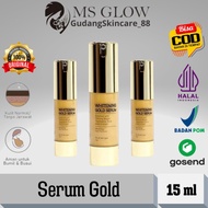 hk2 MS GLOW GOLD SERUM WHITENING SKINCARE SERUM WAJAH GLOWING dan