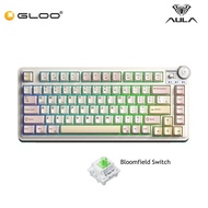 AULA AU75 Cold Brew Milk Tea Multi Mode Mechanical Keyboard with Bloomfield Switch