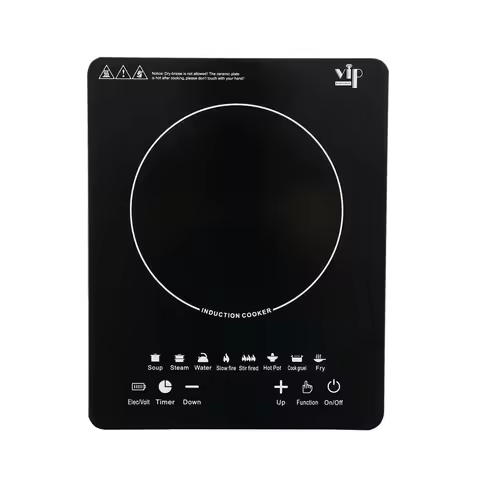 Portable Induction Cooktop 750W Single Burner Induction Cooktop Hot Plate Electric Burners for Cooki