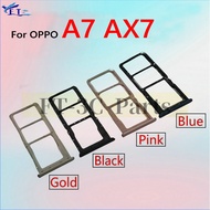 Sim Card Tray Sim Card Slot Holder Card Holder Reader Replacement Part For OPPO A7 AX7