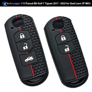 NOBELJIAOO 2 Buttons Silicone Key Case Cover Protected Fob Accessories For Mazda 2 3 6 Axela Atenza 