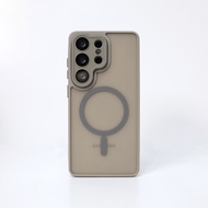 Luxury Matte Shockproof Magnetic Phone Case For Samsung S22 S23 S24 S25 FE S26 Plus Ultra S26Ultra S