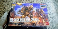 紅標 紅logo BANDAI hg 1/144 MS-06CK Zaku Half Cannon GTO