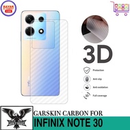 GARSKIN INFINIX NOTE 30 SKIN HANDPHONE CARBON 3D