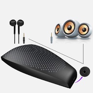 USB Microphone Speakers Speakerphone Omnidirectional Desktop Computer Conference Mic with 360º Voice Pickup for Laptop Phones