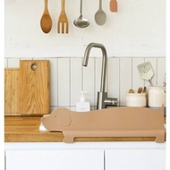 【預購 - 新款】韓國進口 Dailylike  矽膠廚房水槽檯面擋水板