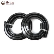 FLYTOP 1pc 150cm car fenders trim strips wheel arch strips universal wheel arch protection strips wi