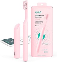 Quip Smart Sonic Toothbrush for Adults - Timed Electric Toothbrush with Bluetooth & Rewards App - Re