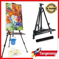 Easel Tripod Kanvas lukis Penyangga Foto Tripod Pameran Event Easel 10cm-160cm