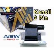 Kancil 660 850 2 Pin Ignition Coil Plug Coil Aisin