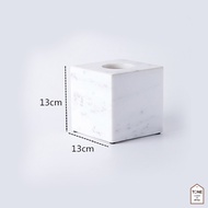 กล่องทิชชู่ หินอ่อนแท้ (MH_067) Tissue Box Luxury กล่องใส่กระดาษทิชชู่ หรูหรา แบบแผ่นยาว แผ่นสั้น ขอ