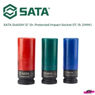 SATA 34400H 3pcs 1/2'' Dr. Wheel Protector Impact Socket Set (17, 19, 21MM)