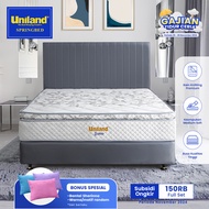 Uniland Springbed Scania Pillowtop - Kasur Spring Bed Full Set