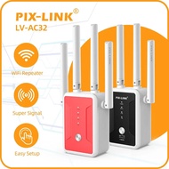 PIX-LINK-AC32 Dual Band Wireless Repeater Ac1200mbps Gigabit 2.4G 5Ghz Wifi Router Extender AP