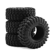 4pcs 1.3 in Wheels Soft Sticky Rubber Tires for 1/24 1/18 SCX24 TRX4M RC Crawler Car,RC 1.3" Wheels 