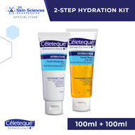 Celeteque 2-Step Hydration Kit (Hydration Facial Wash 100ml + Hydration Facial Moisturizer 100ml)
