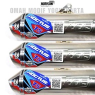 Knalpot Norifumi Noctus T5 Stainless CRF 150 L WR 155 KLX BF Dtracker Original Noctus T 5 CRF 150L K