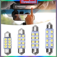 Car LED Bulb Double Pointed Trunk License Plate Reading Lamp 31mm 36mm 39mm 41mm