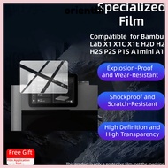 ORIENTLIIY Screen Protector, Anti-scratch Wear-resistant Screen Protective Film, Soft No Glue Residu