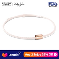 【 FDA Registration】Power Ionics 3000 Anions สุขภาพแฟชั่นผู้หญิงผู้ชายกีฬาไทเทเนียม Bio ซิลิโคนจี้สร้