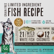 Premium Hypoallergenic, Limited Ingredients Dry Dog Food for Dogs and Puppies - The Honest Kitchen Fish Recipe (Brave)