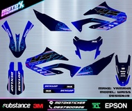 สติ๊กเกอร์มอเตอร์ไซค์วิบาก Sticker Decal โมโตคอส เอนดูโร่ ชุปเปอร์โมโต รุ่น Yamaha Wr155