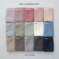 Bella Square Syari Plain Square Jumbo Polycotton Premium