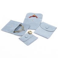 Customized Jewelry Bag Wallet Flannel Bag Snap Bag Thickened Delicate Fleece Ring Necklace Jewelry S