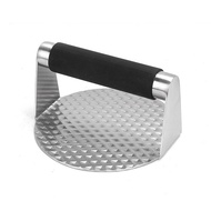 <SP-ACE>Stainless Steel 5.5 Inch Round Burger Press Burger Smasher Meat Press