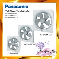 Panasonic  Wall Mount Ventilating Fan FV-20AUM8 (20cm) / FV-25AUM7(25cm) /FV-30AUM8 (30cm) 抽风机