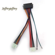 1Pcs 20Pin ATX to 2Port 6Pin AT Converter Power Cable Cord for 286 386 486 Computer
