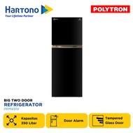 POLYTRON KULKAS 2 PINTU BESAR BIG 2 DOOR REFRIGERATOR BELLEZA PRM491X